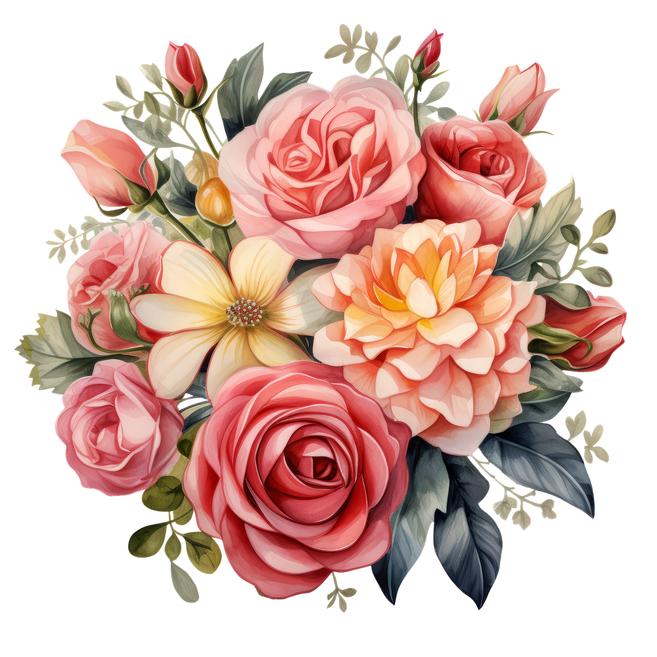 ai generated, flowers, bunch of flowers-8392596.jpg